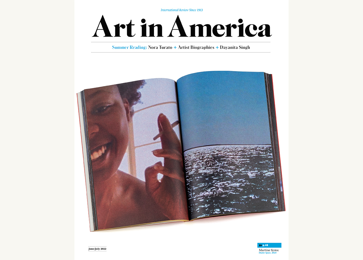 Art in America's June/July 2022 issue: Summer Reading