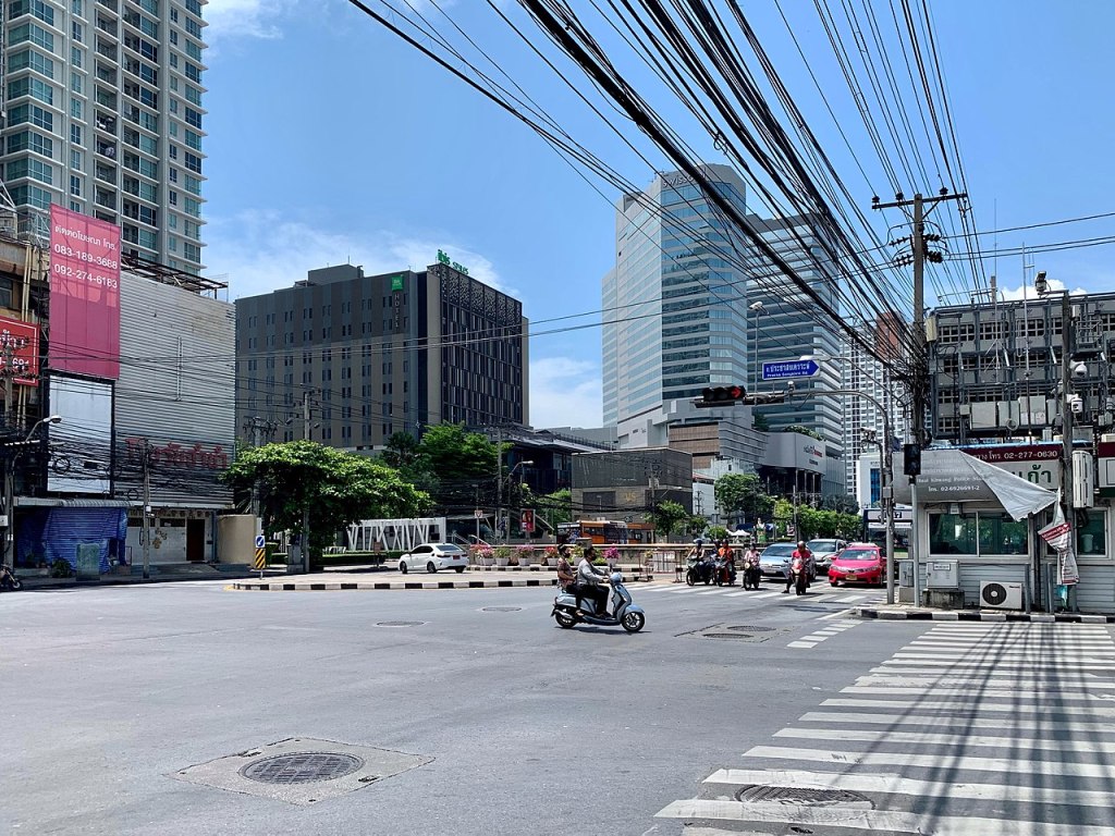 Huai Khwang district, Bangkok, 2021.