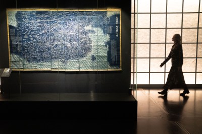 All-under-heaven complete map of the everlasting unified Qing empire during a photo call for the "China's hidden century exhibition," which opens May 18 at the British Museum in London. Picture date: Tuesday May 16, 2023. (Photo James Manning/PA Images via Getty Images)